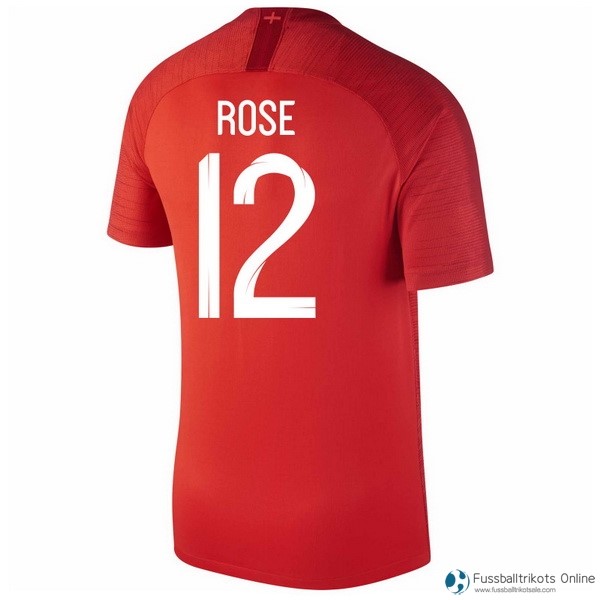 England Trikot Auswarts Rose 2018 Rote Fussballtrikots Günstig